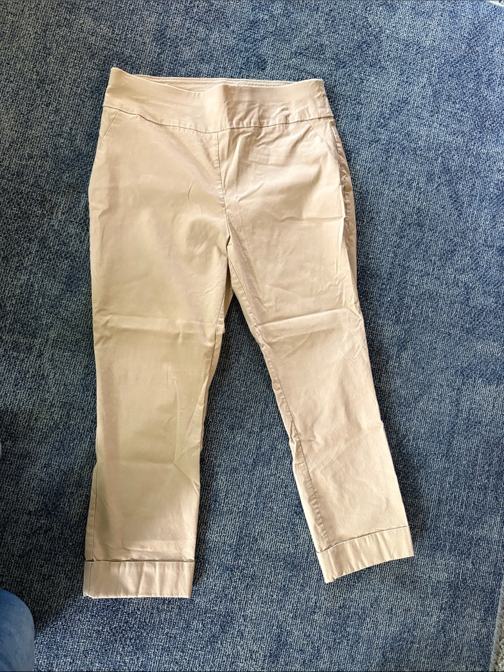 New York & Company Beige Capris